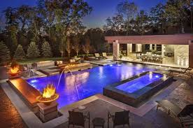Pool Lighting Add Safety And Ambiance To Your Backyard Pool Premier Pools Spas Pool Builders And Contractors