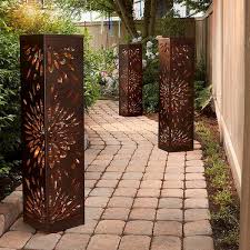 Garden Lighted Patio Pillar Costco