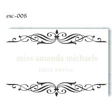 Table Card Template Place Cards Free Templates Table Name Card