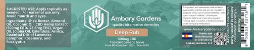 deep rub 2oz ambary gardens