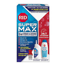rid super max 5 in 1 complete lice