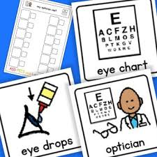 Opticians Visit Routine Checklist Boardmaker Visual Aids For Autism Sped