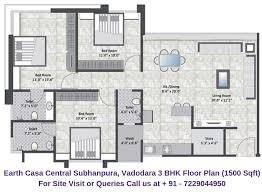 3 Bhk Floor Plan Duplex Floor Plans