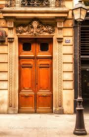 Paris Door Photography Light Brown Door