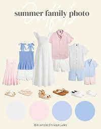summer family photo outfit ideas