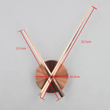 3d Clock Hands Timelike Diy Large