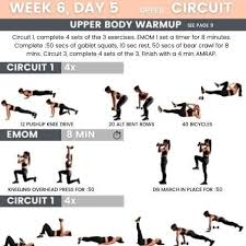 six week dumbbell workout program