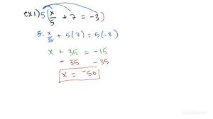How To Clear Fractions In An Equation