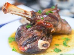 3 ways to cook lamb shanks wikihow