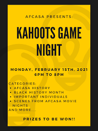 As the month best known for valentine's day—a legendary saint beheaded for his religious convictions, not h. Black History Month Kahoots Trivia Night With Afcasa Lakehead University