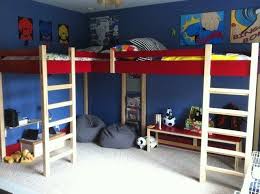 The nature of bunk beds allows… Corner Loft Bunk Beds Ideas On Foter Loft Bunk Beds Double Loft Beds Modern Kids Beds
