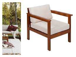 Garden Armchair Outdoor Wooden Lounge