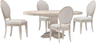 lexington round dining table with 4