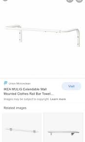 Ikea Wall Mount Clothes Rail