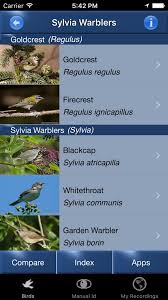 Bird Song Id Automatic Recognition Reference Birds Of