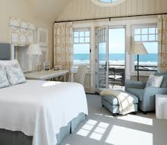 Exquisite beach style living room in wood and bright blue [from: 101 Beach Themed Bedroom Ideas Beachfront Decor