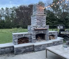 Diy Outdoor Fireplace Construction Plan