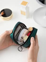 convenient mini portable makeup pouch