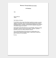 Business Reference Letter How To Write With Format And