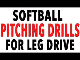 softball pitching drills for leg drive