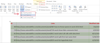 how to paste excel table to word and