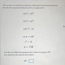 Answered This Module Is Intended To