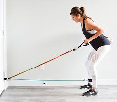 full body resistance band workout with