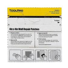 Toolpro Tp04760 Drywall Repair Patch 10 Pack
