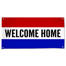 welcome home banner sign mypix2 mypix2