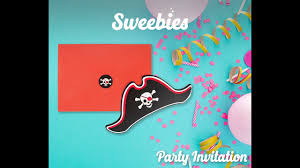 Προσκλήσεις για πάρτυ sweebies you