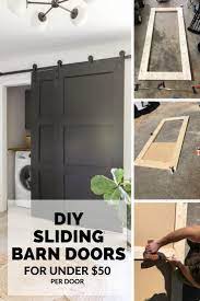 diy sliding barn door to replace bi