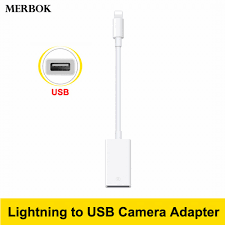 8 Pin Light Ning To Usb Camera Adapter Portable White New For Ipad Iphone 8 7 6