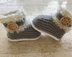 ravelry baby ugg booties pattern by