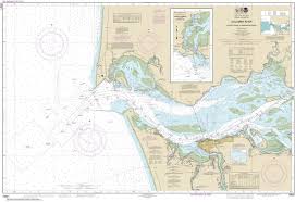 18521 Columbia River Ilwaco Harbor Nautical Chart