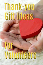 20 thank you gift ideas for volunteers