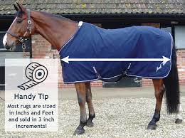 mering your horses rug size