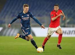 Kieran tierney (arsenal) left footed shot from the left side of the box to the arsenal far the better side over both games. Arsenal Player Ratings Vs Benfica As Odegaard Shows Shades Of Ozil But Aubameyang Wastes Chances Football London