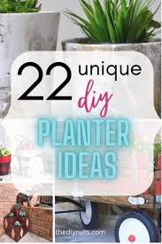 22 diy planter ideas to uniquely create