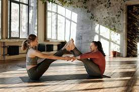 person yoga poses to do with friends