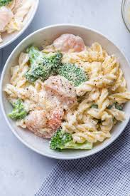 broccoli shrimp pasta alfredo recipe