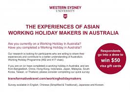 A working holiday visa australia will take time. Transformative Travel Transformative Travel