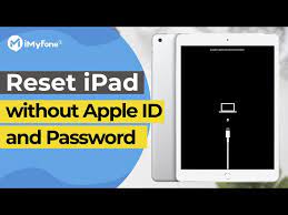 reset ipad without apple id pword