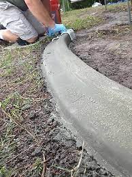 Custom Curbing Concrete Edging