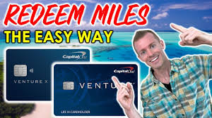 how to redeem capital one venture miles