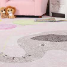 elephant bright non slip area rug