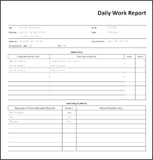 Weekly Report Templates Doc Excel Free Premium Work Status