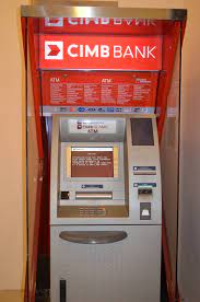 You might have ordered food from the only place in town that just accepts cash! Cimb Brunei Atm