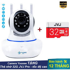 Camera yoosee wifi 3 râu 2.0 - Camera giám sát có hỗ trợ tiếng việt, Kèm  thẻ nhớ JVJ PRO Chất lượng cao, uy tín - Hệ thống camera giám sát Hãng  Yoosee