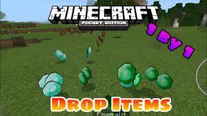 Not too complicated, but still some stuff you. How To Drop Throw Items One By One In Minecraft Pe Youtube