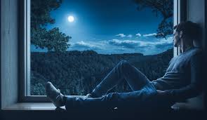 Images Gratuites : homme, la personne, solo, fenêtre, seul, en pensant, se  détendre, la nature, paysage, la nuit, forêt Noire, foncé, mystique, pleine  lune, romantique, panoramique, clair de lune, bleu, ciel, photographier,
